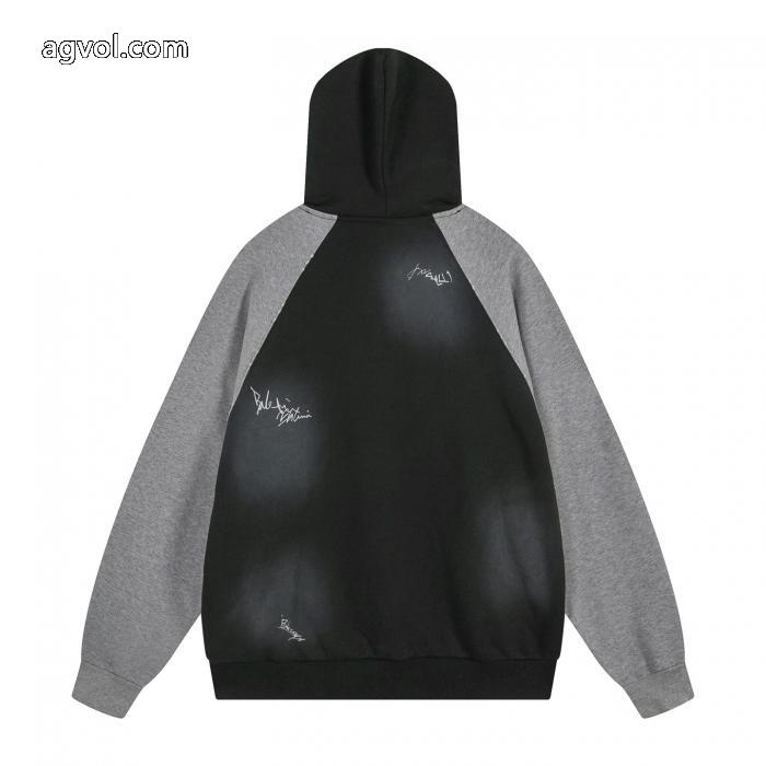 上質上品 新作追加 オリジナルbalenciagaブランド コピー 着払いパーカーコート_0_1