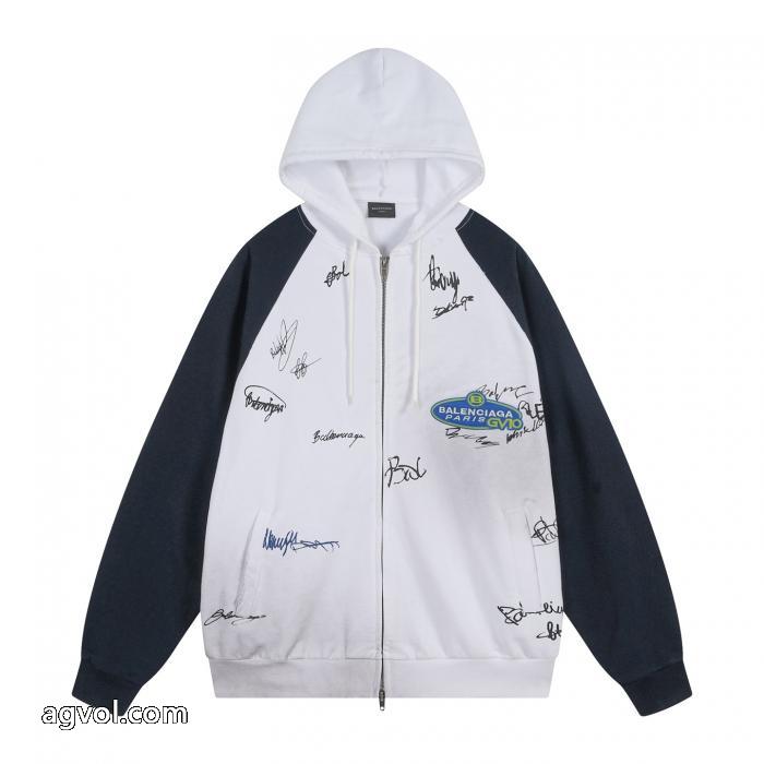 上質上品 新作追加 オリジナルbalenciagaブランド コピー 着払いパーカーコート_0_2