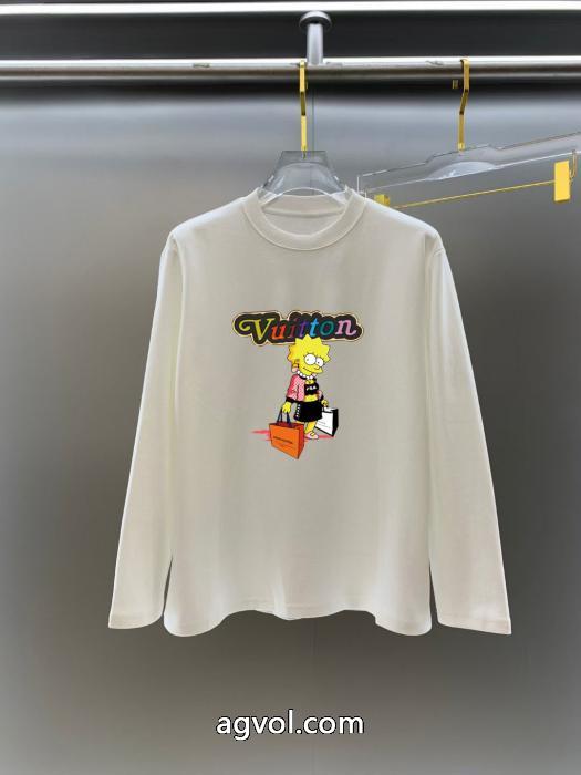魅力が光る ついに登場 数量限定LOUIS VUITTON長袖Tシャツブランド 偽物 激安_0_1