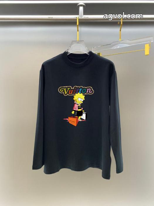 魅力が光る ついに登場 数量限定LOUIS VUITTON長袖Tシャツブランド 偽物 激安_0_2