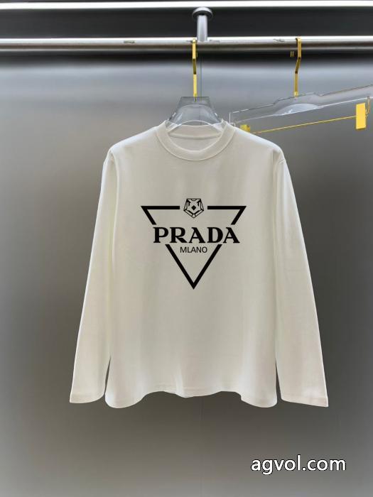 ブランド 通販 激安本日限定安い 大人で素敵 今だけセール長袖TシャツPRADA_0_4