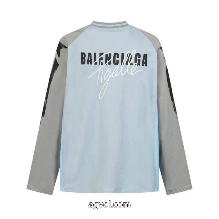 長袖Tシャツ数量限定安い 新品限定セール 秋冬トレンドbalenciagaコピー ブランド_0_1