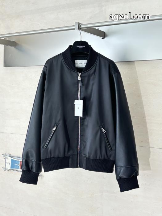 GIVENCHYHOT品質保証 25ss 異素材 スタイルアップ上品ブランド コピー 販売 ジャケット_0_4