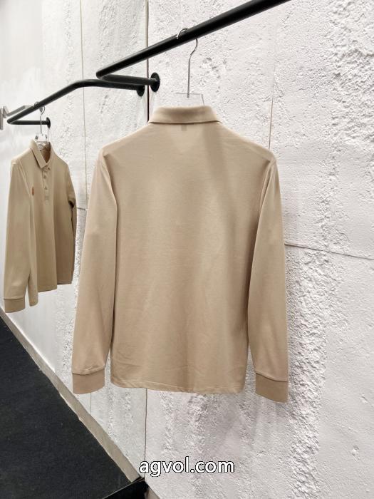 旅行にも最適 格好良い人気定番 定番最新作モンクレール長袖poloTシャツコピー 通販_0_1