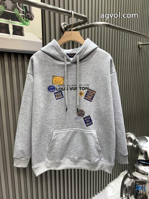大人気アイテムが勢ぞろい 数量限定セール 人気急上昇LOUIS VUITTONパーカーブランド コピー 品_0_4