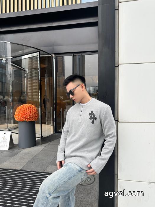 CHROME HEARTS偽 ブランド 通販高級感溢れるデザイン 格好良いアイテム 大人気新作長袖Tシャツ_0_1
