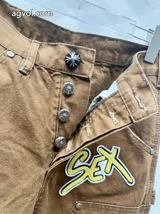 ジーンズ偽物 ブランド 激安2025年秋冬のトレンドアイテム 欧米韓流 完売必須CHROME HEARTS_0_2