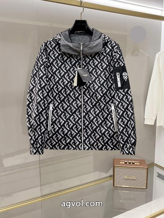 新作入荷250%新品 HipHop 高級感を演出フェンディジャケットコピー 品 販売_0_4