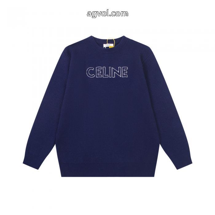 CELINEコピー ブランド 販売日本限定素材 相性抜群のコンビ 最高級セーター_0_0