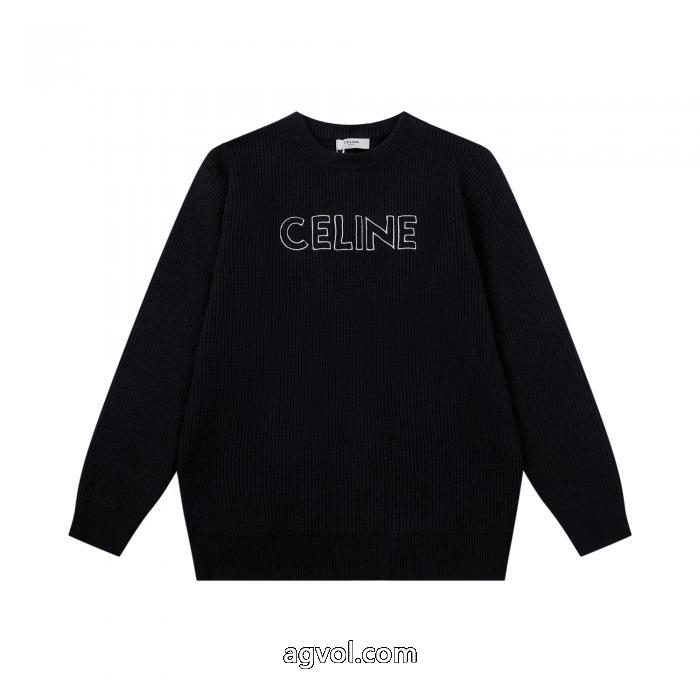 CELINEコピー ブランド 販売日本限定素材 相性抜群のコンビ 最高級セーター_0_4