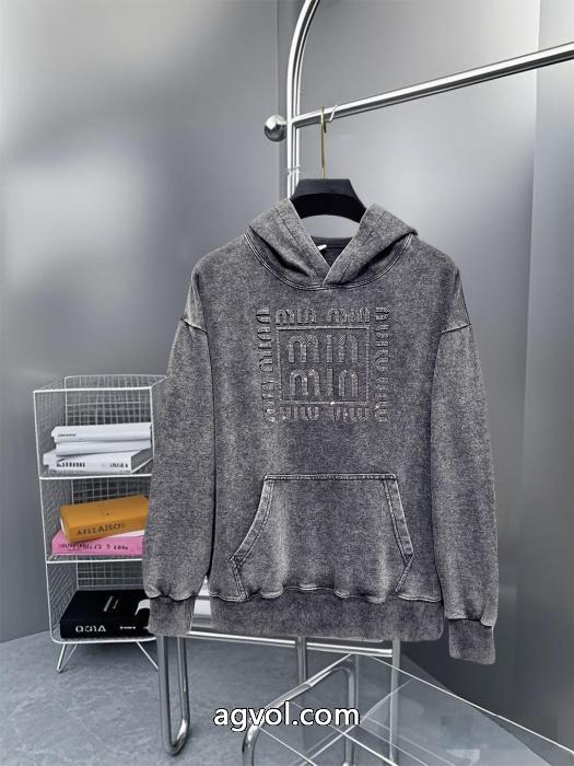 高級感ある 希少なアイテム 先行販売パーカースーパー コピー 品MIUMIU_0_0