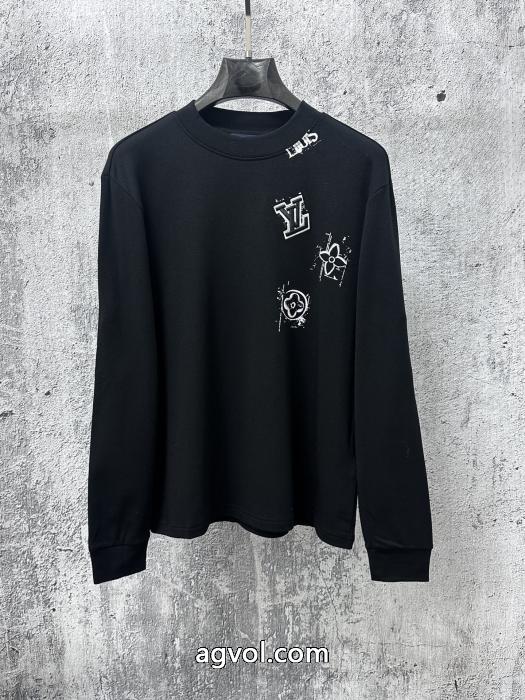長袖Tシャツブランド スーパー コピー 通販カジュアルスタイルに 好評品 海外限定!LOUIS VUITTON_0_2