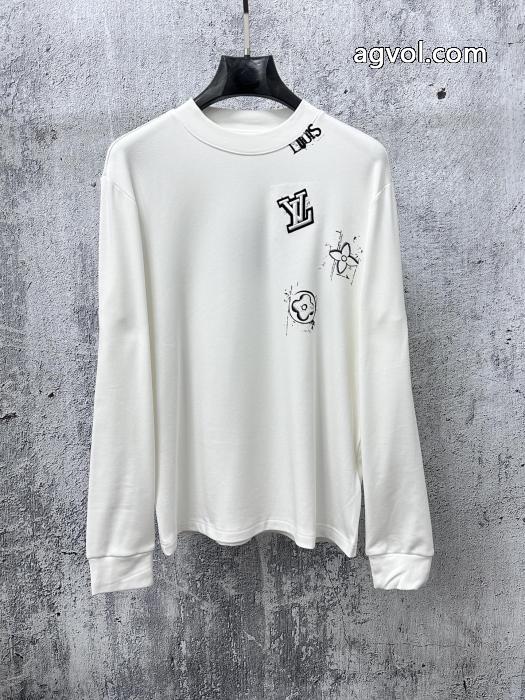 長袖Tシャツブランド スーパー コピー 通販カジュアルスタイルに 好評品 海外限定!LOUIS VUITTON_0_5