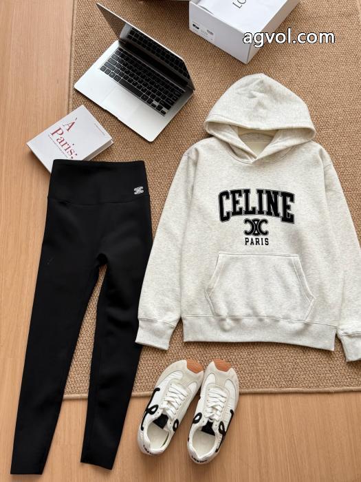 CELINE大胆なデザイン 清潔感の高い新品 伸縮性に優れたパーカーブランド レプリカ_0_3