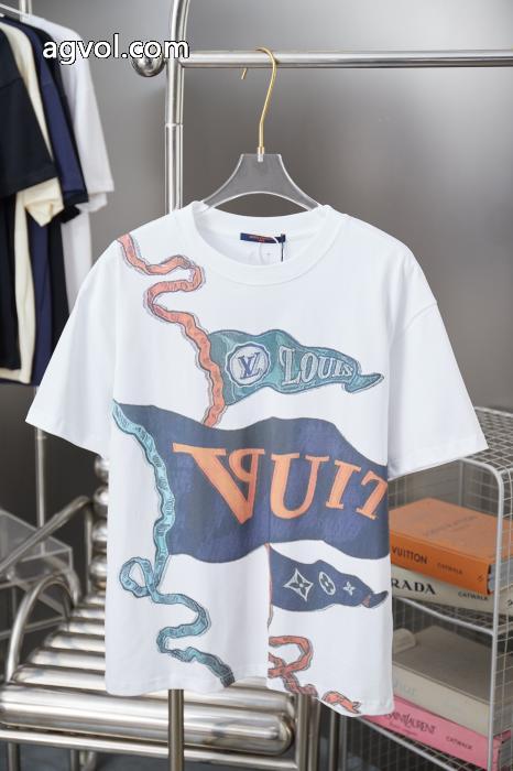 ブランド コピー 販売店LOUIS VUITTON最新作入荷 新しい品質保証 25秋冬最新モデル半袖Tシャツ_0_0