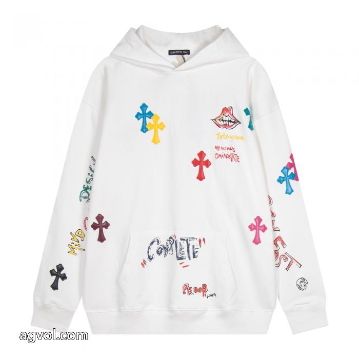 パーカー秋こそ楽しめるアイテム 単品販売 完売前にブランド 偽物CHROME HEARTS_0_3