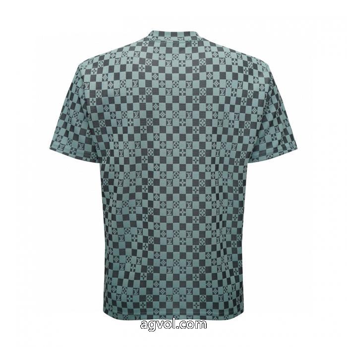 ブランド コピー 品定番のストリートスタイル 爆買い格安 愛らしさ抜群LOUIS VUITTON半袖Tシャツ_0_2