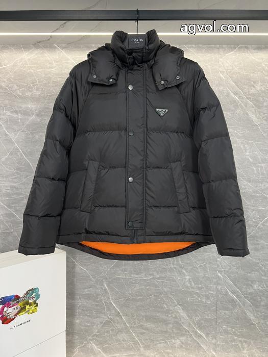安心の追跡案内 発表の新作モデル 専門店ブランド コピー バックダウンジャケットPRADA_0_3