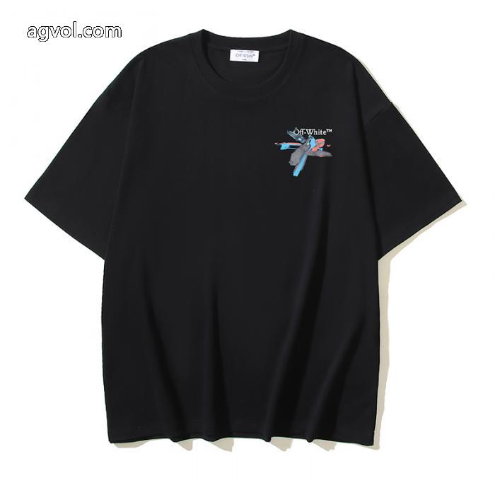 2025SS秋冬　人気モデル 限定価格 爽やかマルチ半袖TシャツOff-White偽物 ブランド_0_0