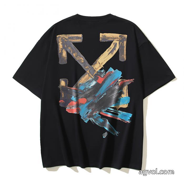 2025SS秋冬　人気モデル 限定価格 爽やかマルチ半袖TシャツOff-White偽物 ブランド_0_4