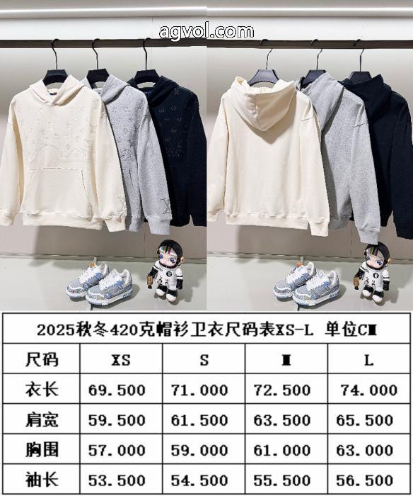 ブランド 激安撥水素材 限定生産品 ファッション感満々LOUIS VUITTONパーカー_0_1