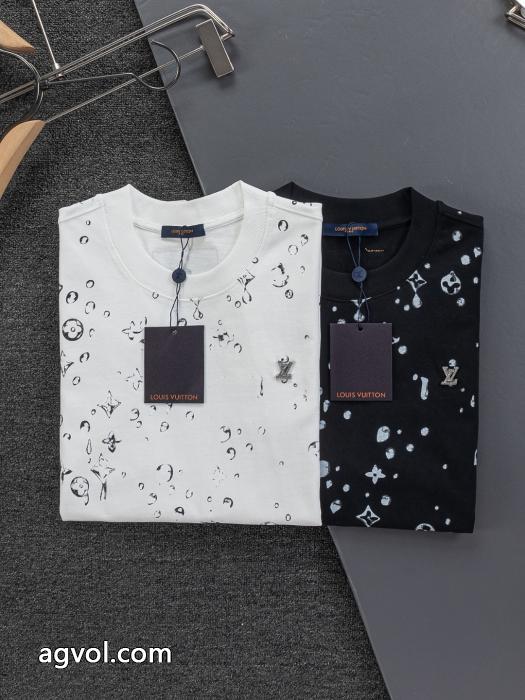半袖Tシャツ一番人気限定アイテム 強い魅力を感じる一枚  2025-25AW☆韓国の人気コピー ブランド 通販 安心LOUIS VUITTON_0_2