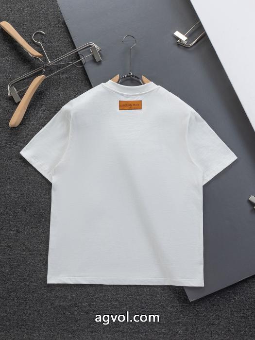 ブランド 通販 激安半袖TシャツLOUIS VUITTON新作入荷本物保証 お値段最低！ 超優秀_0_0