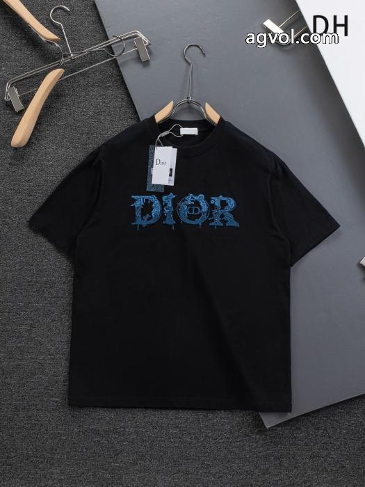 優れた品質 超カッコイイ 大人気!!完売前にDIOR半袖Tシャツブランド 偽物 通販_1_2