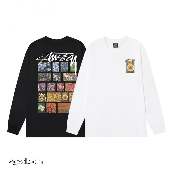 2025年秋冬入荷 爆発的通販 存在感大長袖Tシャツコピー ブランド 優良STUSSY_0_2