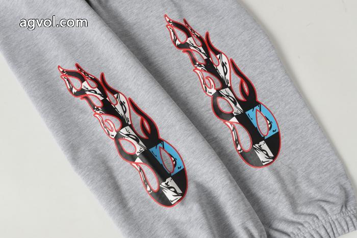 大胆なスリット上品 最新ビット 話題のブランドスラックスCHROME HEARTSブランド 品 スーパー コピー_0_2
