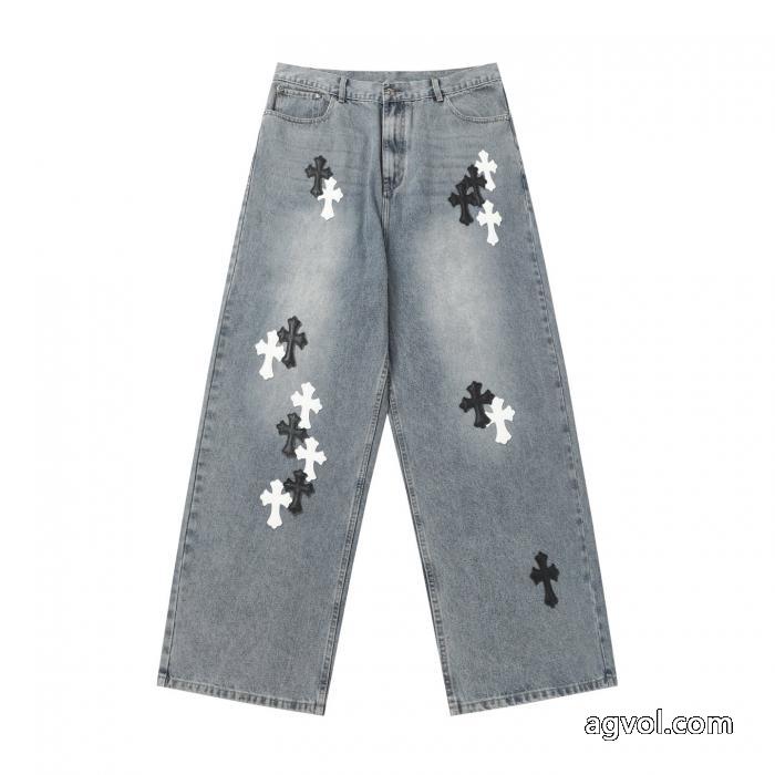 ジーンズ数量限定 定番人気商品 25新作 セール 大人OK偽物 ブランド 激安CHROME HEARTS_0_3