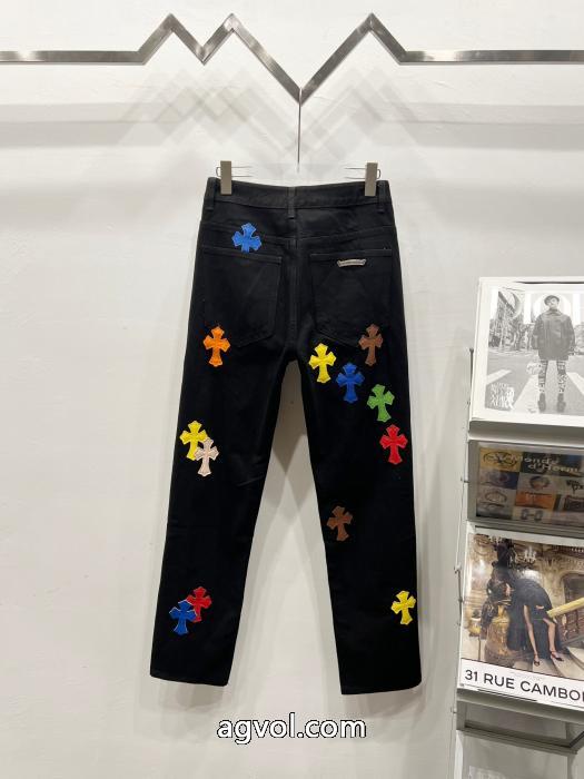 欧米韓流/雑誌  2026限定モデル 上品な輝きを放つ形激安 ブランド 通販ジーンズCHROME HEARTS_0_0