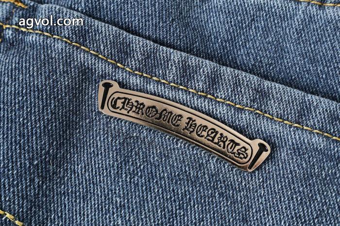 ブランド 激安大胆なカジュアルダウン 2026年人気商品 世界に一つだけ！CHROME HEARTSジーンズ_0_3