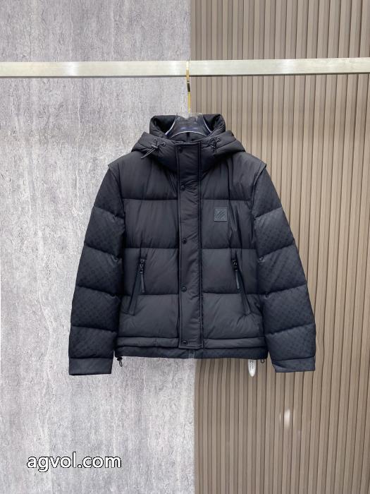 スーパー コピー 販売高級感UP おしゃれ上級者に着 優れたデザインLOUIS VUITTONダウンジャケット_0_2