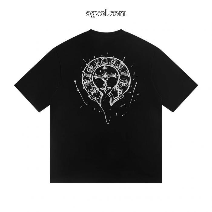 視線を集めて 格好良い 日本限定素材スーパー コピー メンズ半袖Tシャツクロムハーツ_0_1