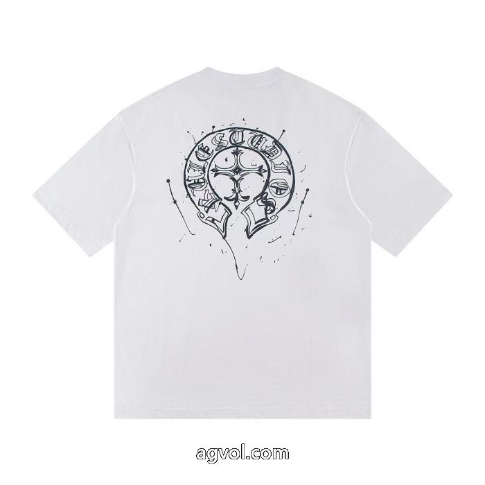視線を集めて 格好良い 日本限定素材スーパー コピー メンズ半袖Tシャツクロムハーツ_0_5