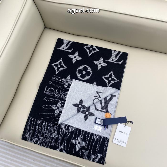 ブランド アクセサリー 激安LOUIS VUITTON海外限定! SS26限定版 圧倒的な存在感マフラー.._0_1