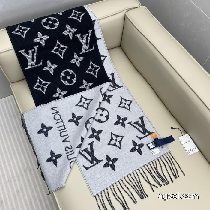 ブランド アクセサリー 激安LOUIS VUITTON海外限定! SS26限定版 圧倒的な存在感マフラー.._0_3