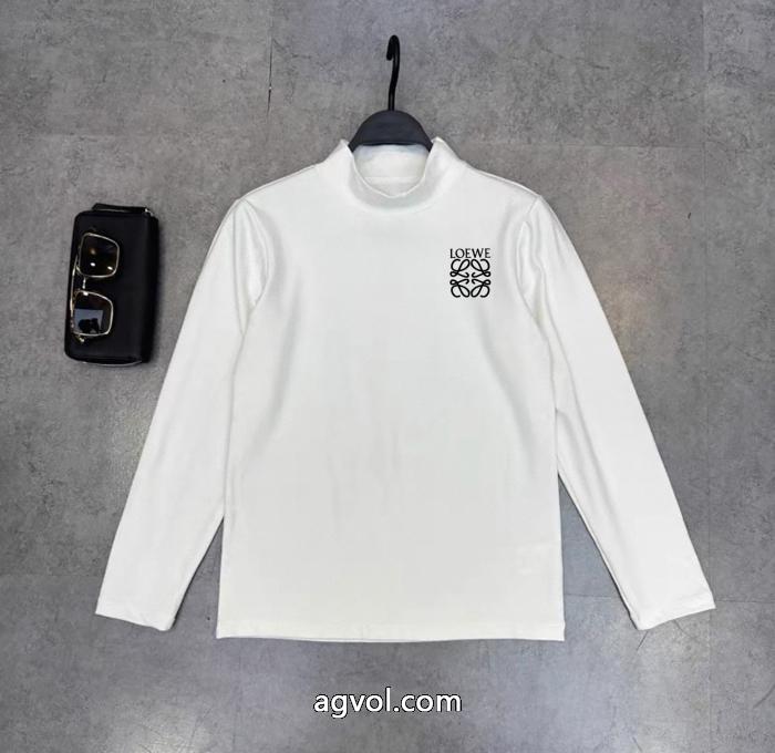 LOEWE通販 ブランド長袖Tシャツ最低価格保証 オリジナル フェミニンな雰囲気_0_1