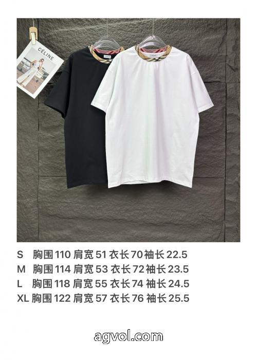 ブランド コピー バック半袖Tシャツ2026最新作 アイドル着用 秋冬最新作完売必至BURBERRY_0_4