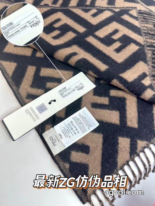 格好良い 色気のあるスタイルに仕上げ 独特の存在感フェンディ偽物 通販マフラー.._0_4