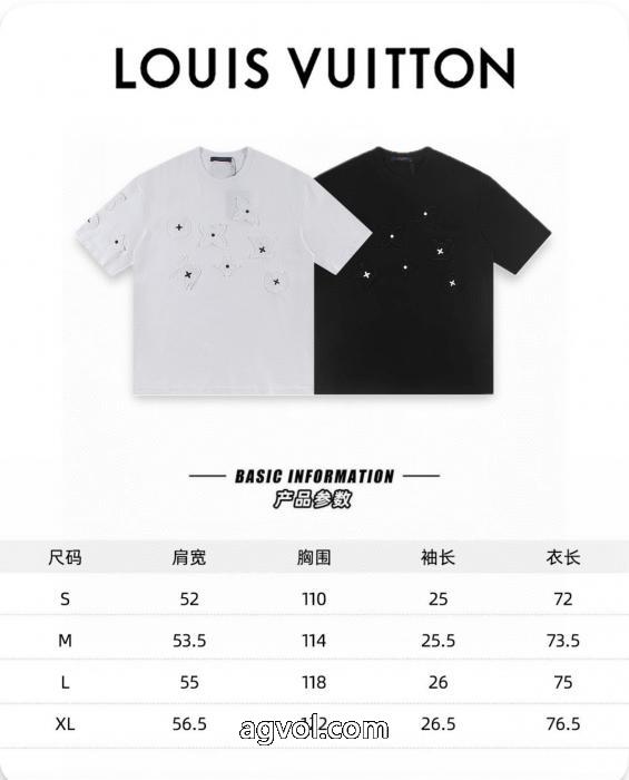 個性派 2026年秋冬 良好品LOUIS VUITTONブランド コピー 専門店Tシャツ_0_3