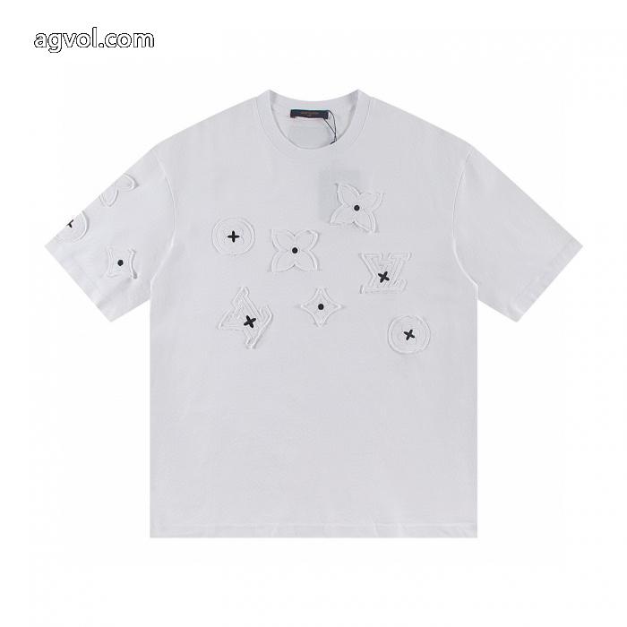 個性派 2026年秋冬 良好品LOUIS VUITTONブランド コピー 専門店Tシャツ_0_4