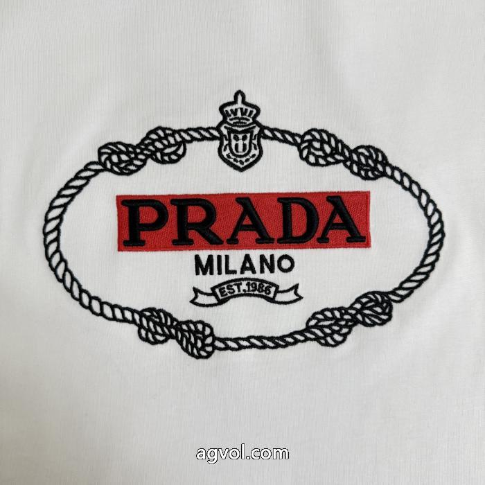 &nbsp;&nbsp;&nbsp;&nbsp;半袖Tシャツプラダ安心国内発送 良好な材質 新品人気上昇ブランド スーパー コピー.._0_4