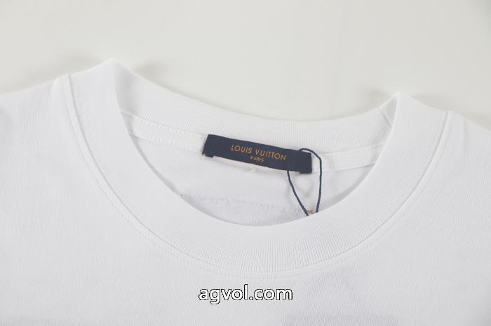 通販 ブランド最安値に挑戦 大人気アイテムが勢ぞろい 高級感あるスタイル半袖TシャツLOUIS VUITTON_0_3