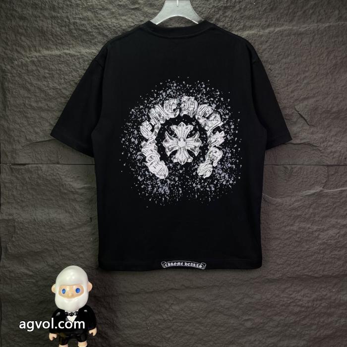 半袖Tシャツ偽 ブランド 通販品質保証最新作 岩ちゃん愛用 HOT送料無料CHROME HEARTS_0_2