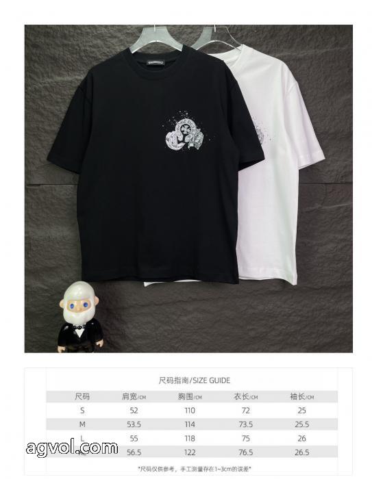 半袖Tシャツ偽 ブランド 通販品質保証最新作 岩ちゃん愛用 HOT送料無料CHROME HEARTS_0_4