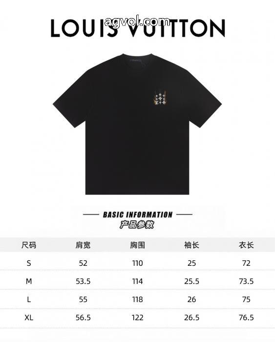 絶妙な新商品 NEW!国内完売 上品保証半袖Tシャツスーパー ブランド コピーLOUIS VUITTON_0_0