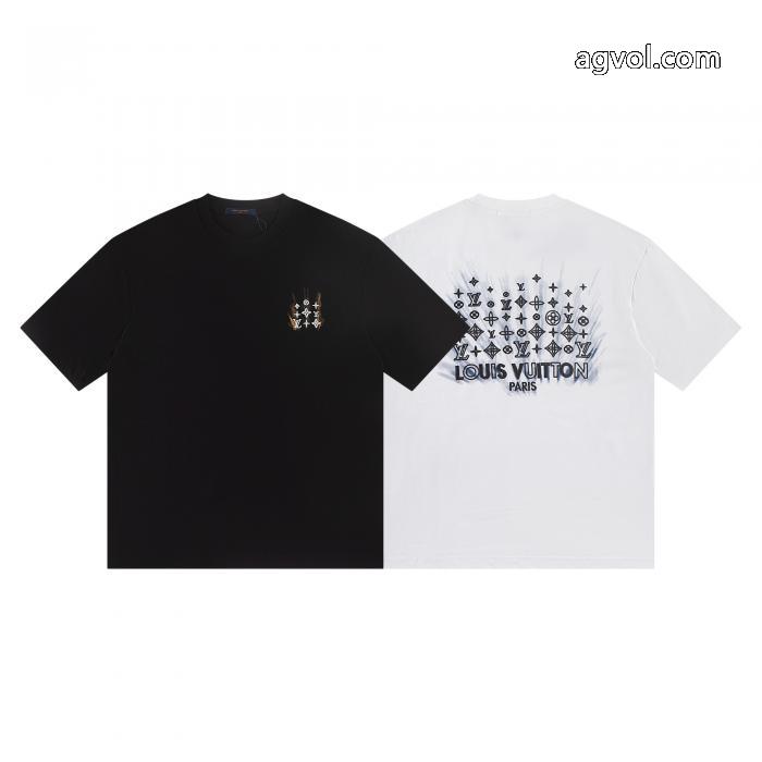 絶妙な新商品 NEW!国内完売 上品保証半袖Tシャツスーパー ブランド コピーLOUIS VUITTON_0_2
