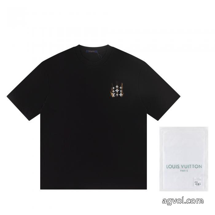 絶妙な新商品 NEW!国内完売 上品保証半袖Tシャツスーパー ブランド コピーLOUIS VUITTON_0_4